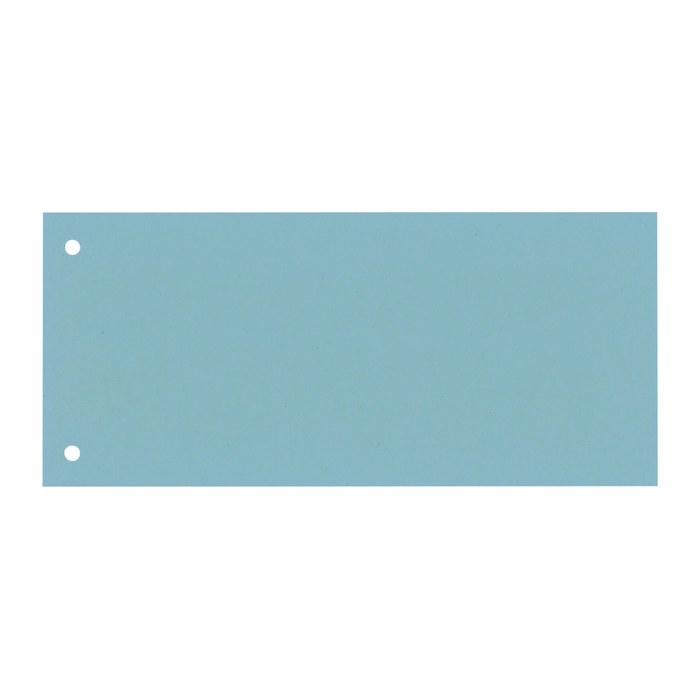 DONAU Trennstreifen DONAU blau, 190 g/qm Karton 23,5 x 10,5 cm, 100 St.