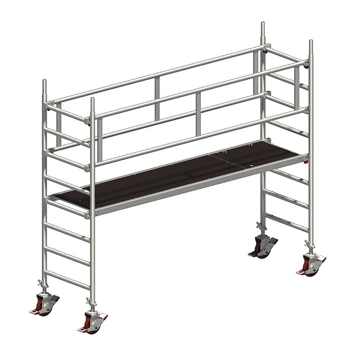 Layher Gerüst 1401 Uni Standard P2 max. Arbeitshöhe 3,20 m