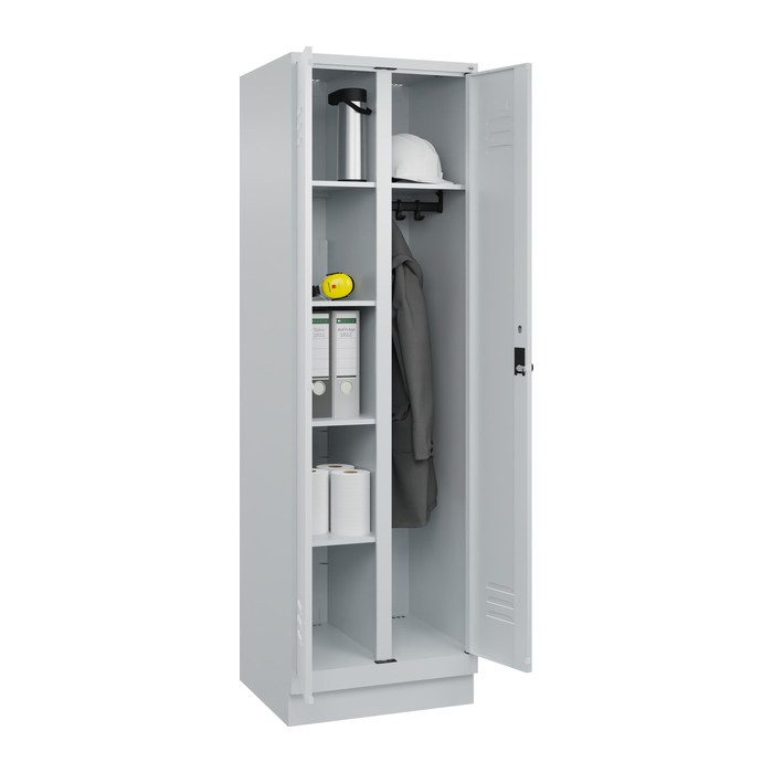 CP Spind Classic PLUS lichtgrau 080620-20 S10009, 1 Schließfach 60,0 x 50,0 x 195,0 cm