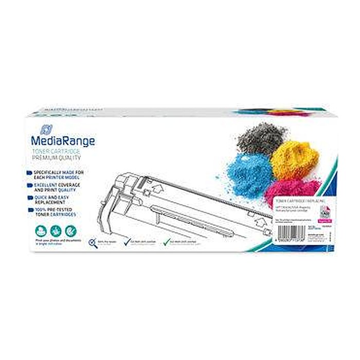 MediaRange Toner HP für B543A/125A mit Chip magenta