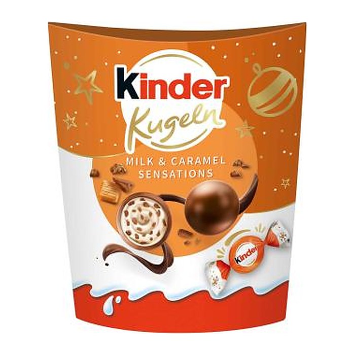 kinder Kugeln Milk & Caramel Sensations Schokolade 90,0 g, 1 St.