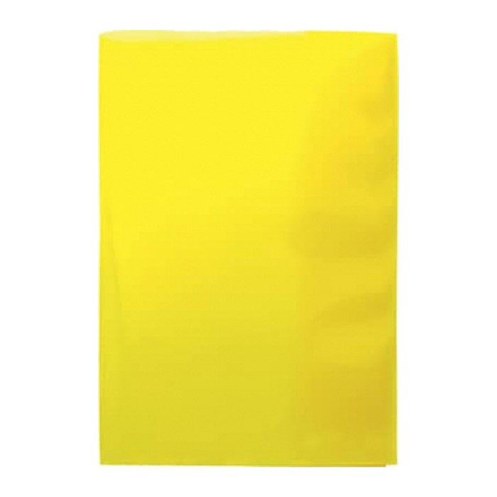 HERMA Heftumschlag PLUS gelb Kunststoff DIN A5, 1 St.