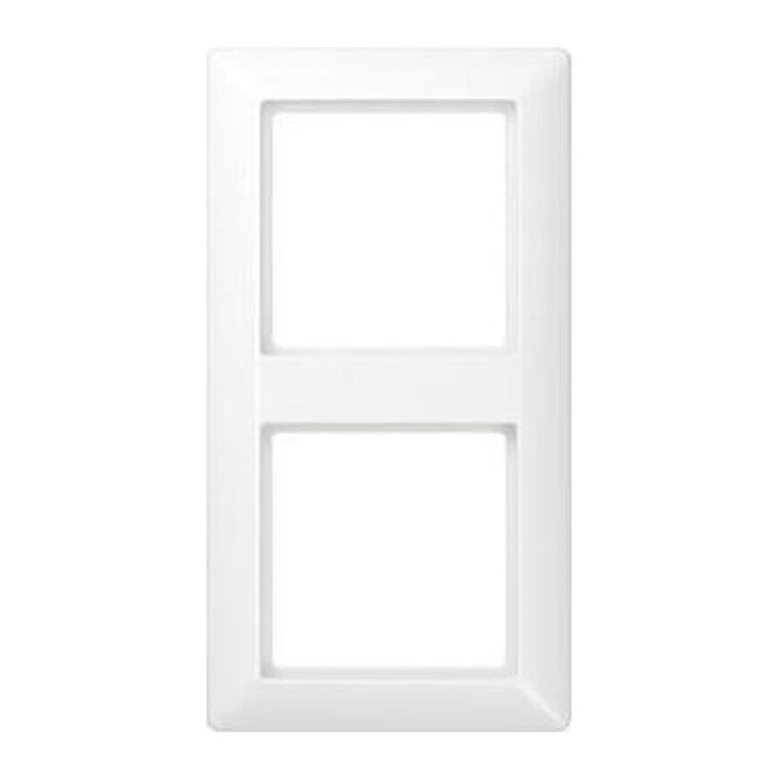 JUNG  2-fach Steckdosenrahmen AS 582 WW weiß 15,2 x 8,1 cm, 1 St.