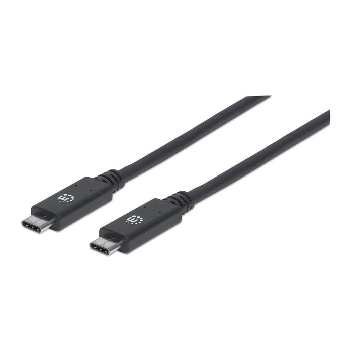 MANHATTAN USB 3.2 Kabel 10Gbit/s C-Stecker auf C-Stecker 1m
