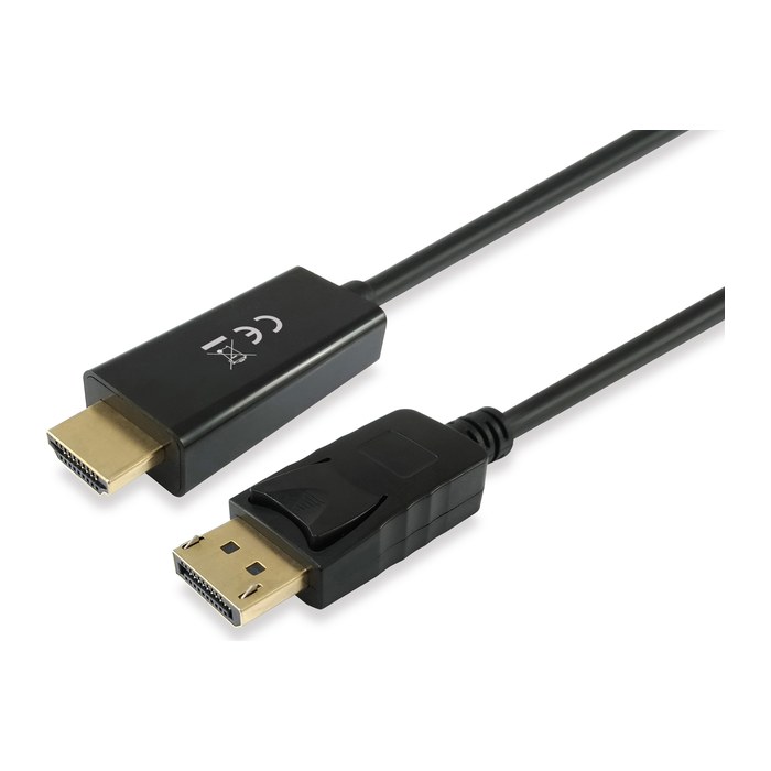 Equip DisplayPort->HDMI 4K/ 30Hz St/St 2.00m sw Polybeutel