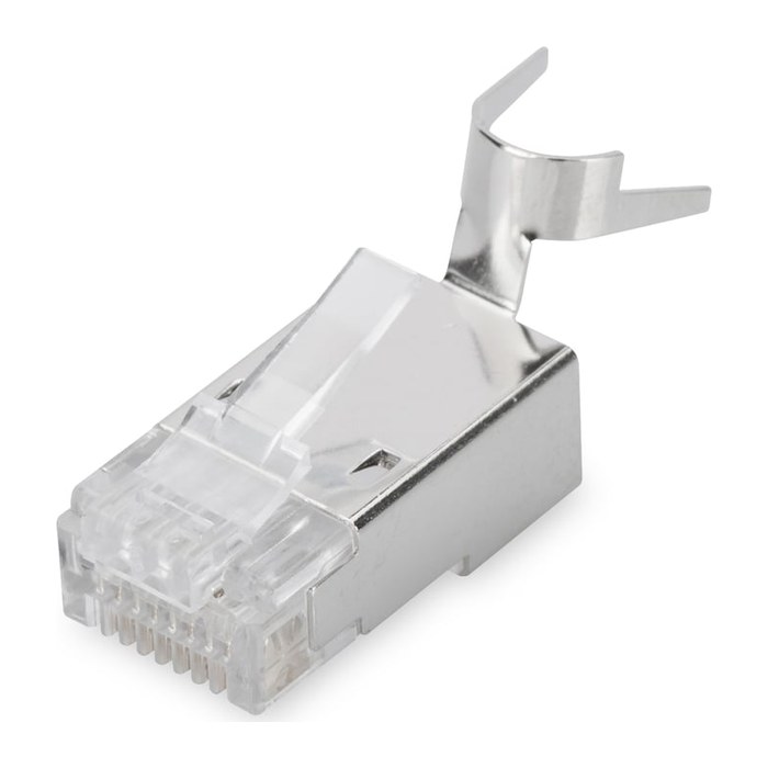 DIGITUS Modularstecker Cat6A für Rundkabel geschirmt 100S