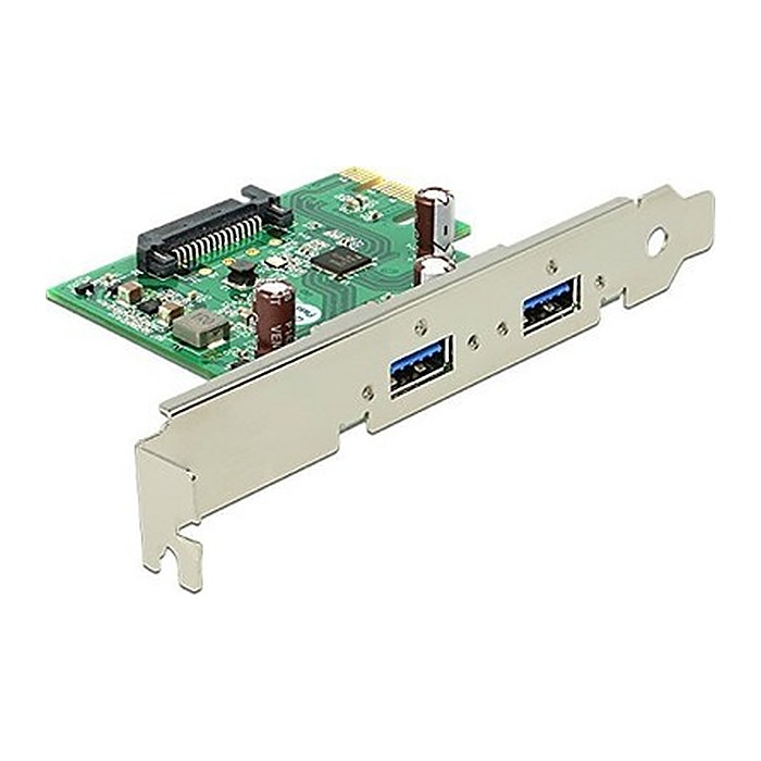 DELOCK PCI Expr Card 2x USB3.0 ext