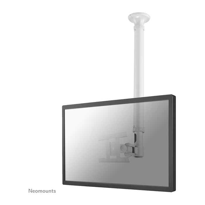 Neomounts Monitor-Halterung weiß für 1 Monitor, Deckenmontage