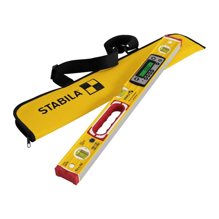 STABILA Digitale Wasserwaage TECH 196 DL 19829, Aluminium 61,0 cm