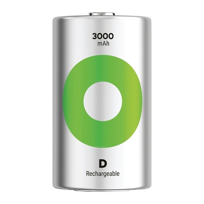 GP Akkus ReCyko+ Ni-MH Mono D 3.000 mAh, 2 St.