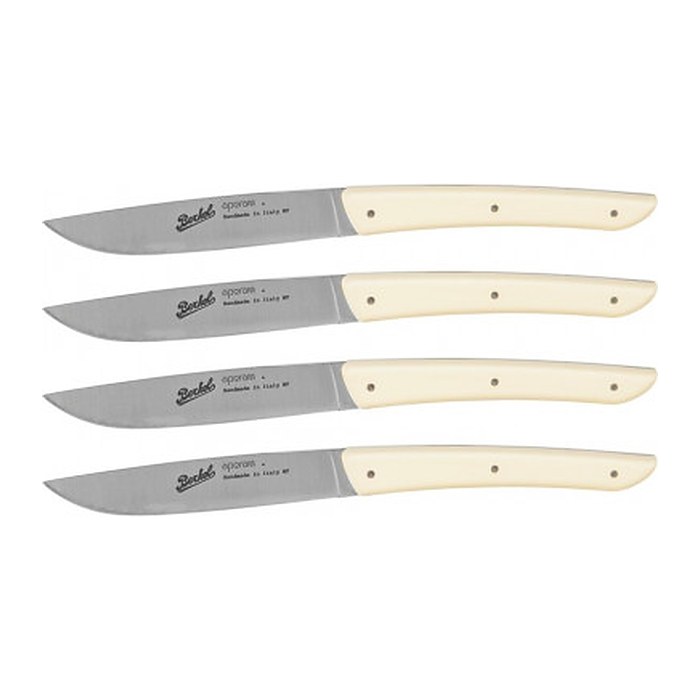 Berkel Steakmesser COLOR creme, Klinge: 11,0 cm, 4 St.