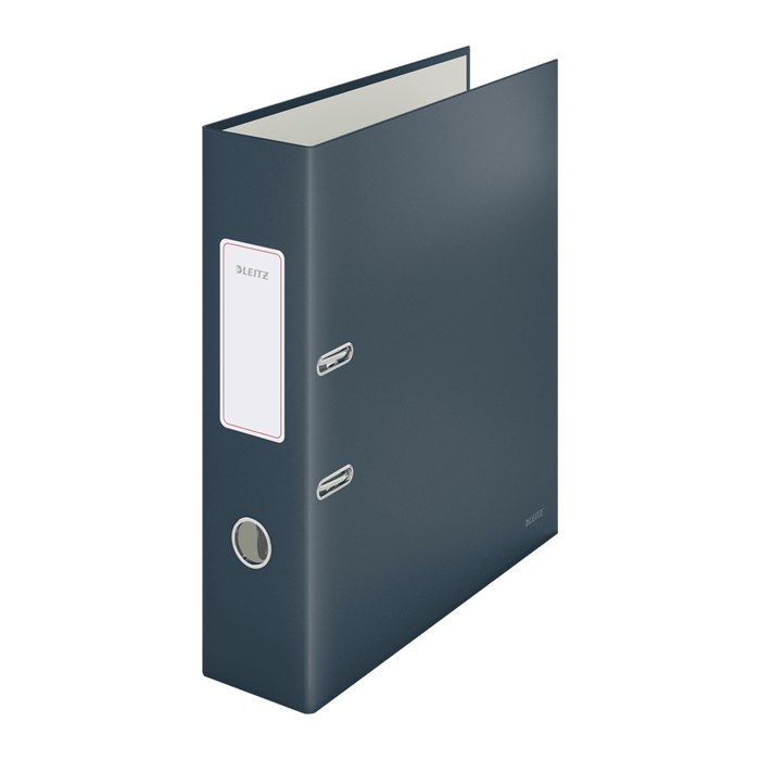 LEITZ Cosy Soft-Touch Ordner samtgrau Karton 8,0 cm DIN A4, 1 St.