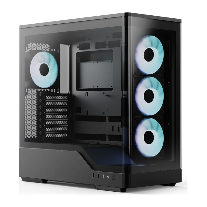AeroCool Geh Midi P500A Black ACCS-P500A-001