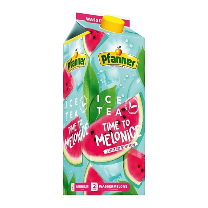 Pfanner Eistee Wassermelone 6x 2,0 l