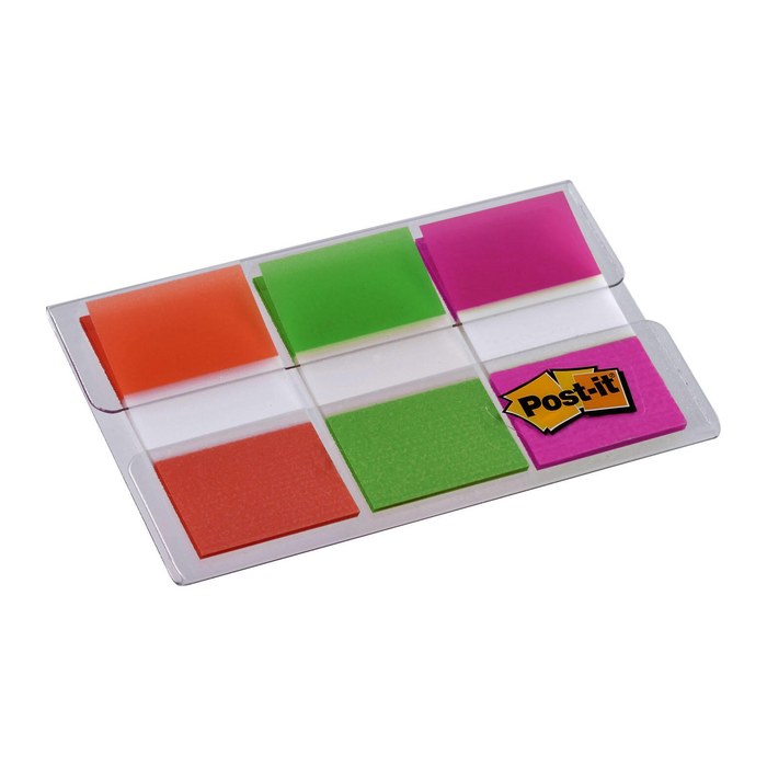 Post-it® Index Haftmarker farbsortiert 3x 20 Streifen