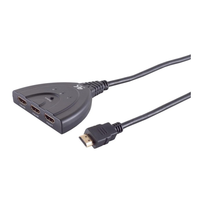 Shiverpeaks PROFESSIONAL HDMI Umschalter 3x1 ABS 4K60Hz