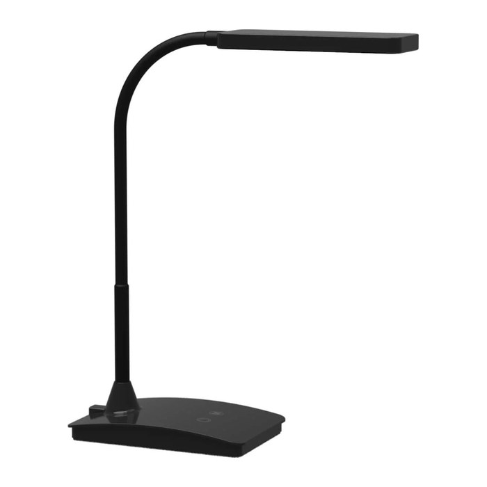 MAUL pearly colour vario LED Schreibtischlampe schwarz 4,1 W