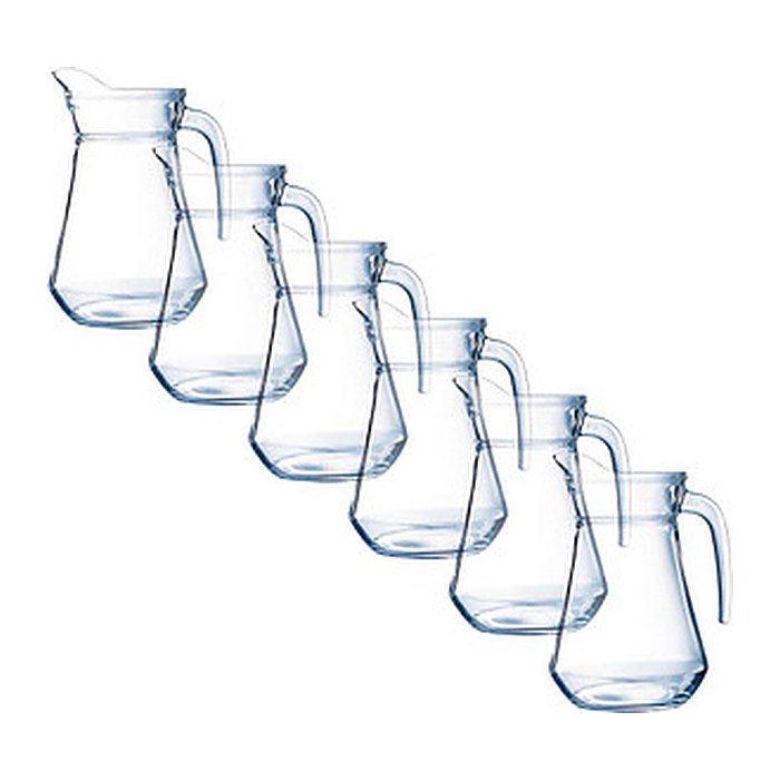 ARCOROC Karaffe 1,3 l, 6 St.