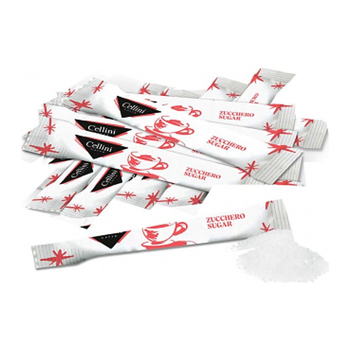 Cellini Weißer Zucker Zuckersticks, 2000x 3,0 g