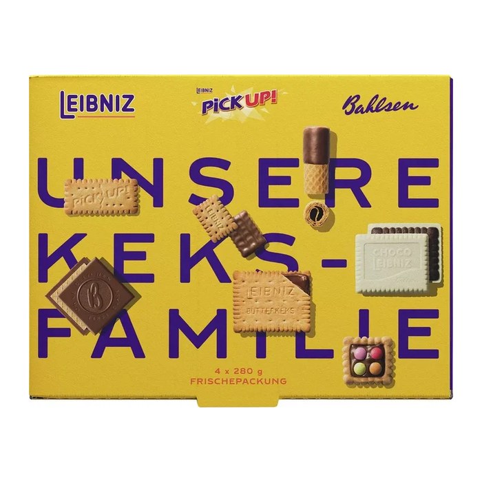 Bahlsen Unsere Keksfamilie Kekse 1,12 kg, 1 St.