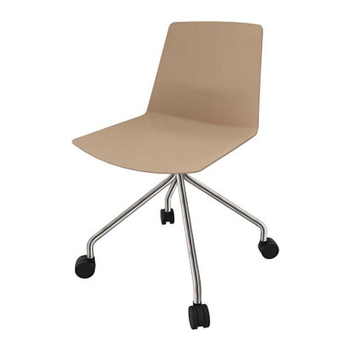 Quadrifoglio Besucherstuhl Clue OCLUEA02 BAF05 BG beige Kunststoff, 1 St.