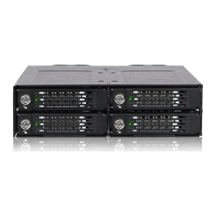 IcyDock 4x M.2 NVMe to 4x MiniSAS HD in 1x 5.25" bay mob rac