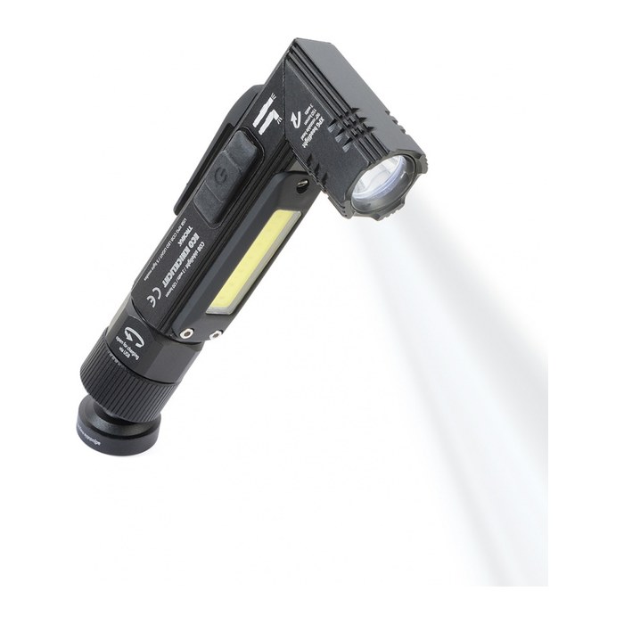 TROIKA® ECO KNICKLICHT LED Taschenlampe schwarz 14,2 cm, 150 Lumen, 1 St.