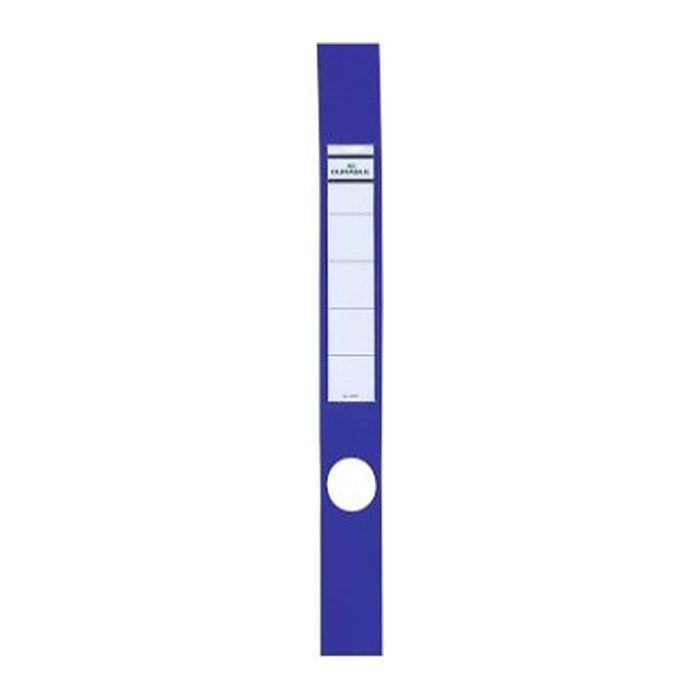 DURABLE Ordneretiketten ORDOFIX® blau für 5,0 cm Rückenbreite, 10 St.