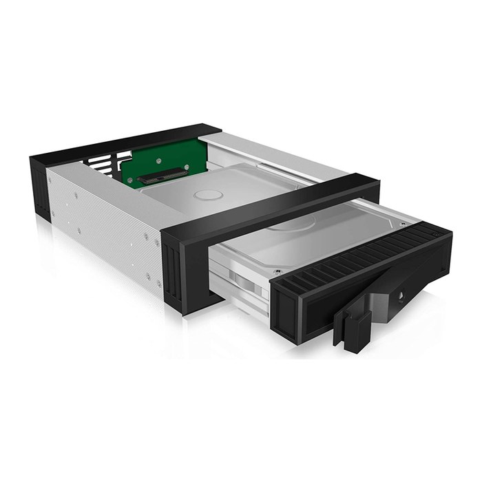 ICY BOX Wechselrahmen 2.5 3.5 Zoll SATA SAS IB-129SSK-B