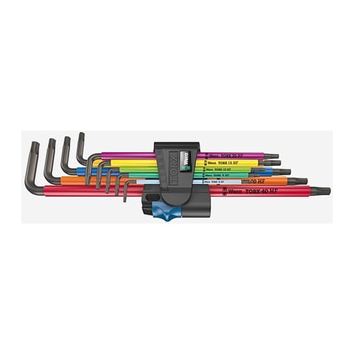 Wera Torx-Schlüsselsatz 967/9 XL Multicolour HF 1 05024470001 9-tlg.