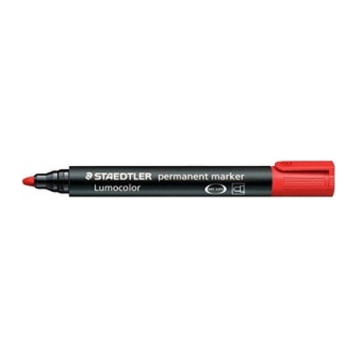 STAEDTLER Lumocolor Permanentmarker schwarz 2,0 mm, 10 St.