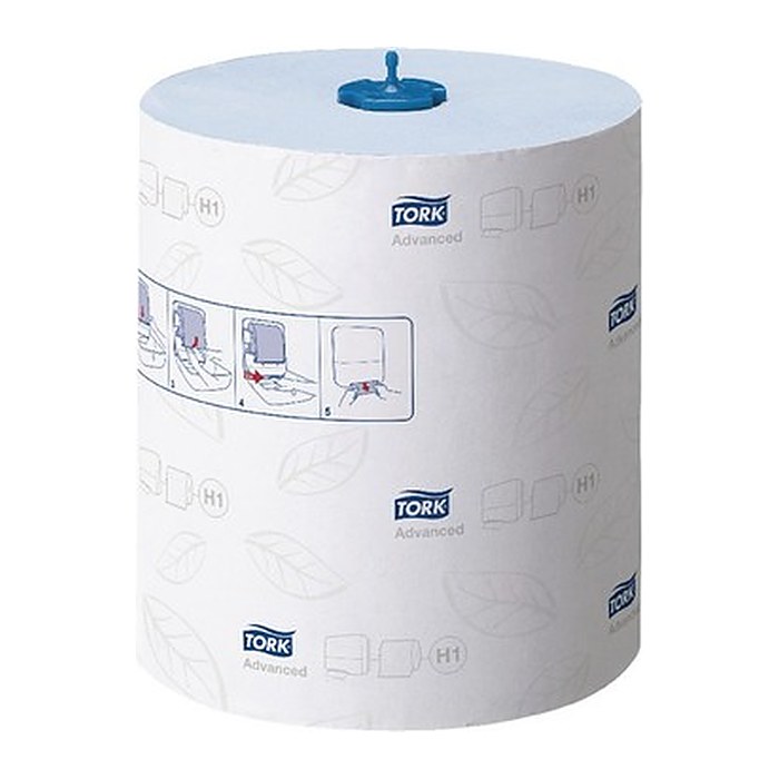 TORK Handtuchrollen Matic® H1 Advanced 2-lagig blau, 6 Rollen