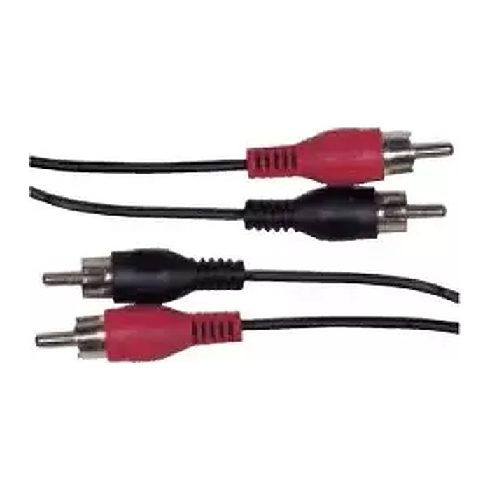 Schwaiger Audiokabel Cinch Verbindungskabel 10m Schwarz