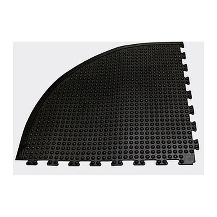 miltex Anti-Ermüdungsmatte Yoga Dome Basic schwarz 90,0 x 60,0 cm