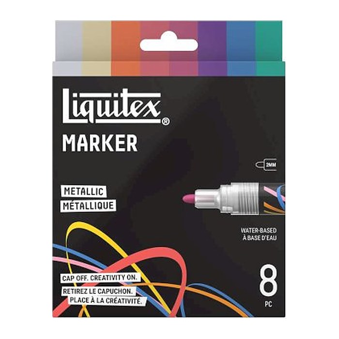 Liquitex® Metallic Acrylstifte-Set farbsortiert 2,0 mm, 1 Set