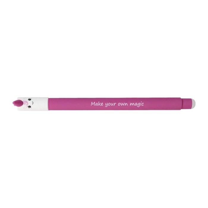 EBERHARD FABER Animal Erase it! Gelschreiber Einhorn 0,7 mm, Schreibfarbe: blau, 1 St.