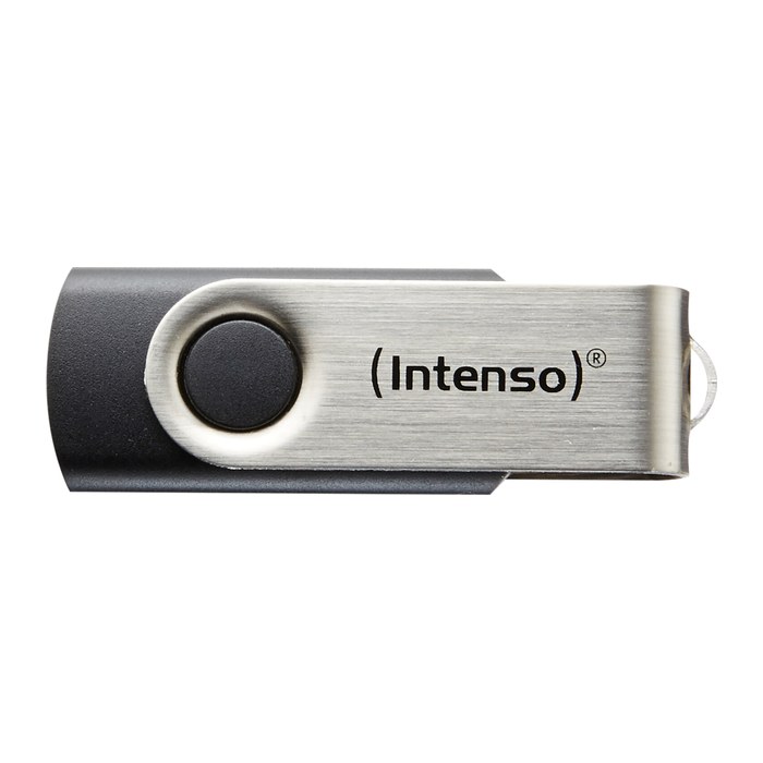 Intenso USB-Stick Basic Line schwarz, silber 32 GB, 1 St.