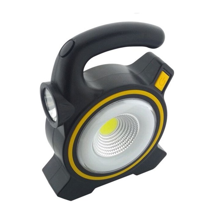 Entac LED Arbeitsleuchte Solar mit Powerbank