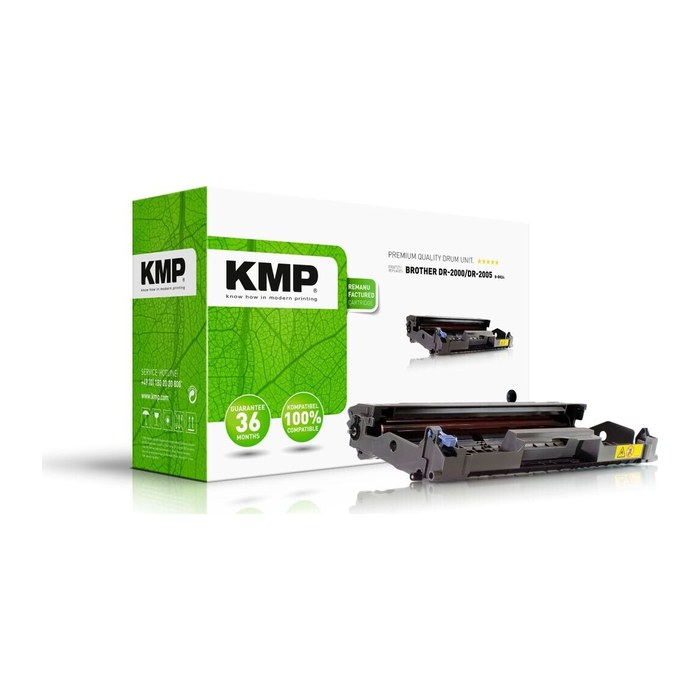 KMP B-DR24 schwarz Trommel kompatibel zu brother DR-2000/2005