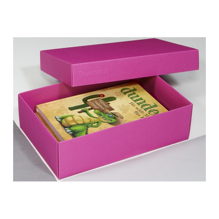 BUNTBOX L Geschenkboxen 3,6 l pink 26,6 x 17,2 x 7,8 cm, 2 St.