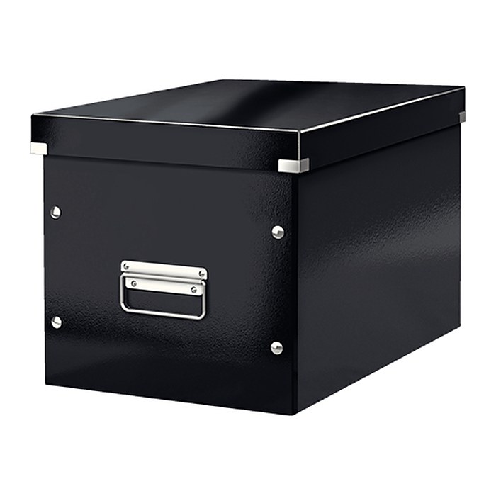 LEITZ Click & Store Aufbewahrungsbox 30,0 l schwarz 32,0 x 36,0 x 31,0 cm, 1 St.