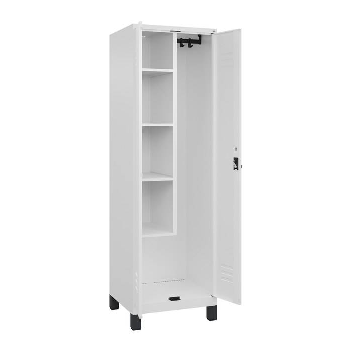 CP Putzmittelschrank Classic Plus 080110-00 S10014 verkehrsweiß 4 Fachböden 60,0 x 50,0 x 195,0 cm, aufgebaut, 1 St.