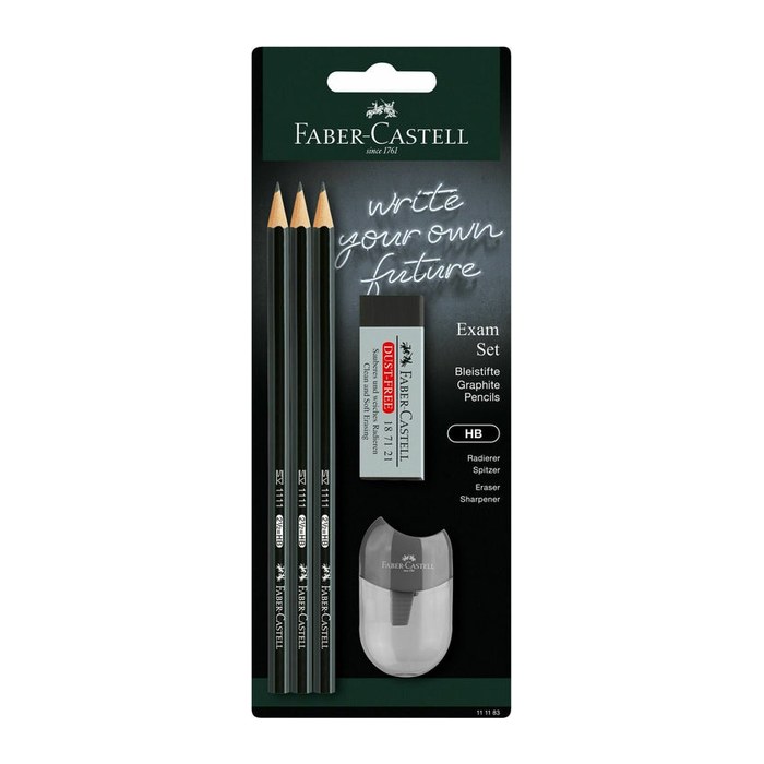 FABER-CASTELL Bleistift 1111 Exam Set BK