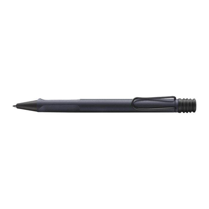 LAMY Kugelschreiber safari steel black, Schreibfarbe: schwarz, 1 St.