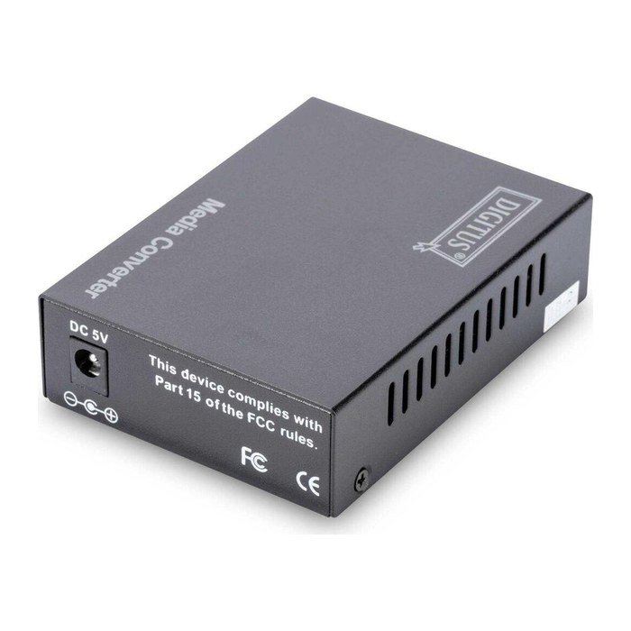 DIGITUS DN-82110-1 RJ45/ST Duplex Media Converter, 1 St.