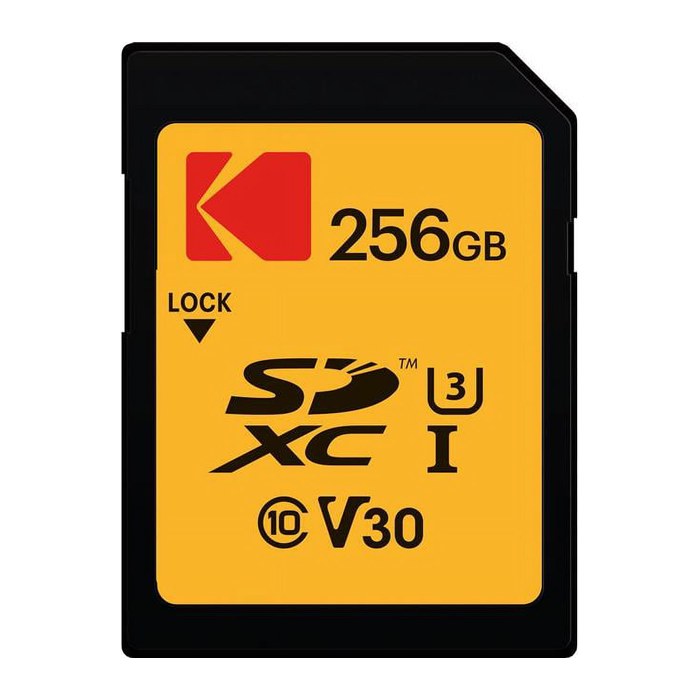 Kodak SD 256GB UHS-I U3 V30 Ultra