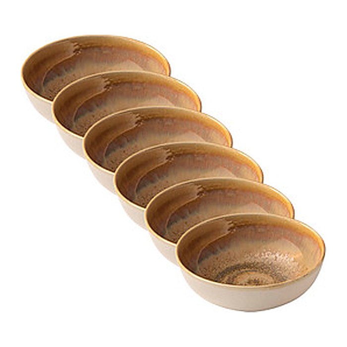 HEART & SOUL Schalen Perfect Match Cumin hellbraun Ø 19,0 cm, 6 St.