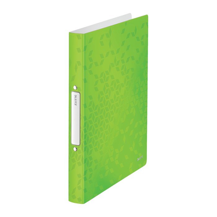LEITZ WOW Ringbuch 2-Ringe grün 3,2 cm DIN A4, 1 St.