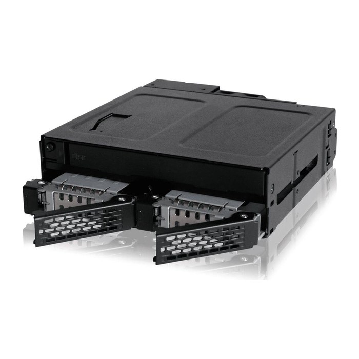 Backplane IcyDock 2x6,3cm SATAI-III in 1x5,25" HDD/SSD retail
