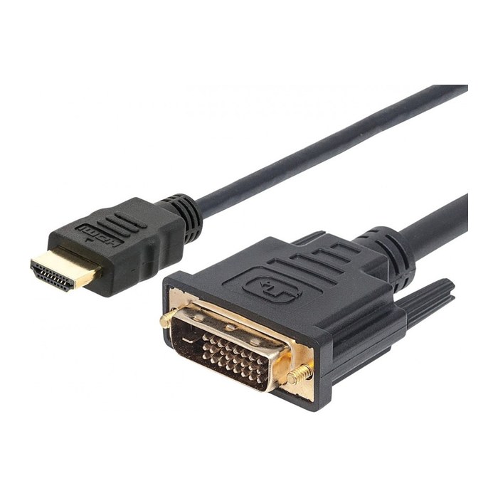 Techly HDMI zu DVI-D Kabel 1.8m schwarz